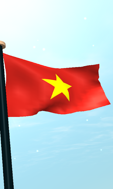 Ứng dụng Tạo hình nền động cờ Việt Nam 3D | Link tải free, cách sử ...