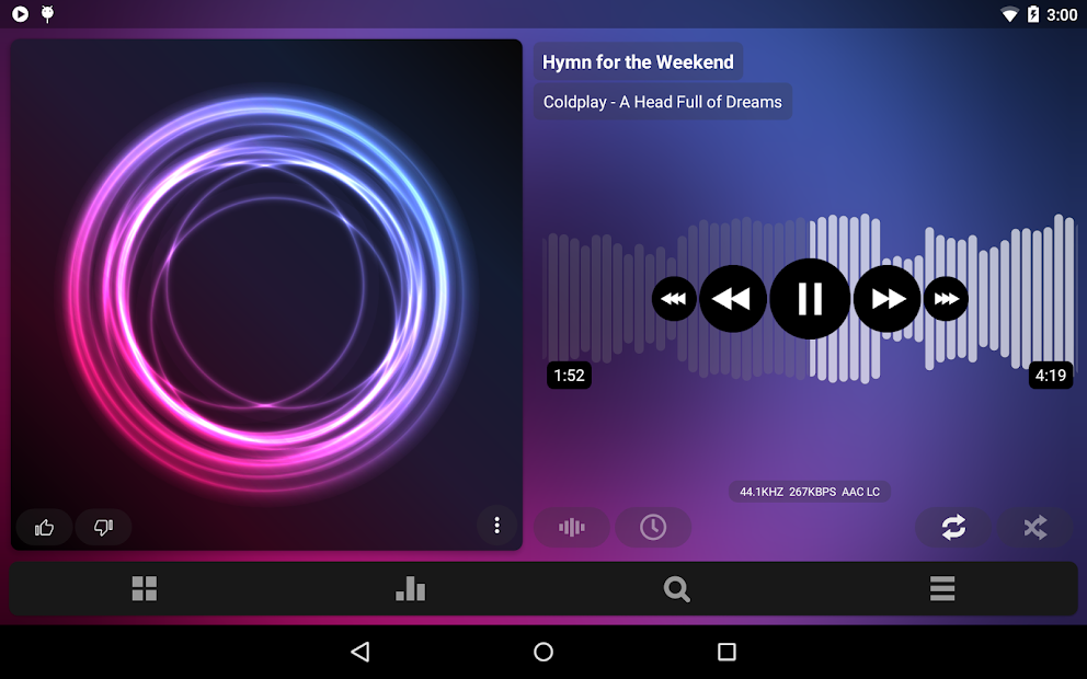 Screenshots Poweramp Music Player (Trial): Trình phát nhạc mạnh mẽ cho Android