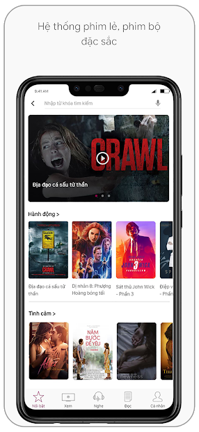 Screenshots VTC NOW: Ứng dụng xem truyền hình và đọc tin tức miễn phí hằng ngày