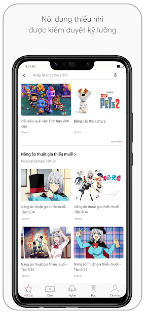Screenshots VTC NOW: Ứng dụng xem truyền hình và đọc tin tức miễn phí hằng ngày