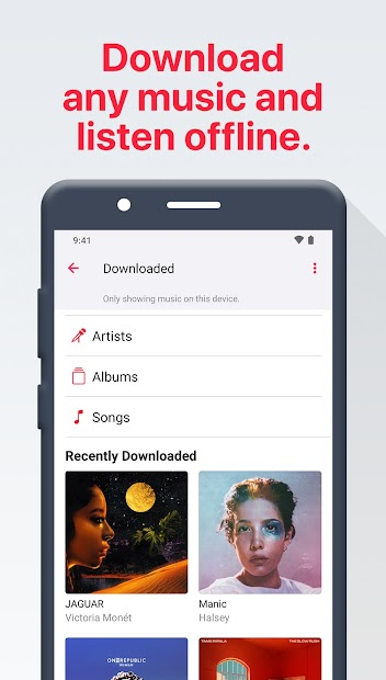 Screenshots Apple Music - Tổng hợp nhiều bài hát mới nhất