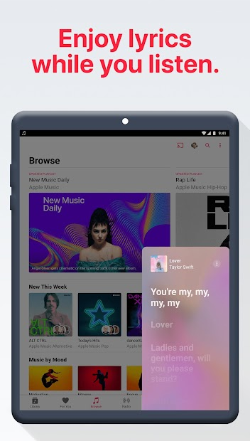 Screenshots Apple Music - Tổng hợp nhiều bài hát mới nhất