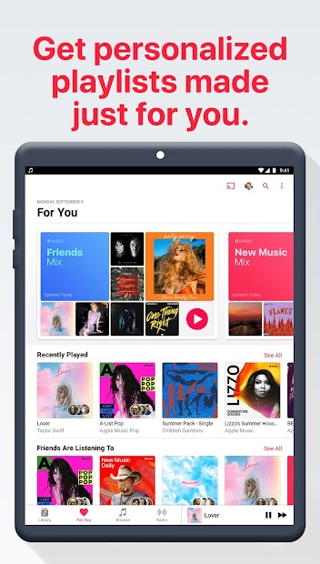 Screenshots Apple Music - Tổng hợp nhiều bài hát mới nhất