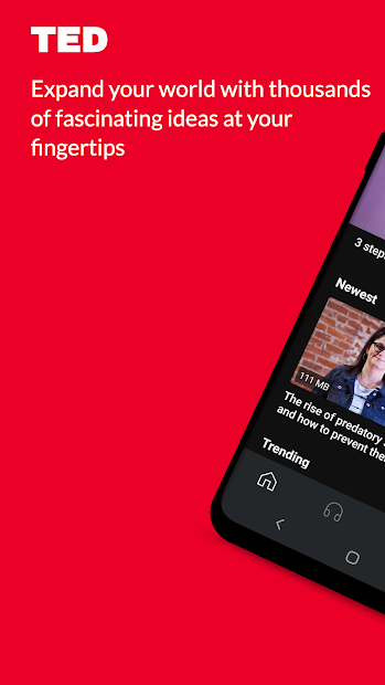 Screenshots TED - Học tiếng Anh qua video diễn thuyết TED Talks trên Android
