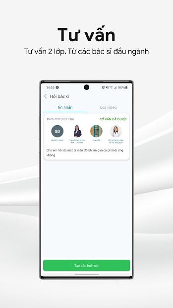 Screenshots GlobeDr - Tư vấn khám bệnh hiệu quả