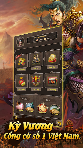 Chụp màn hình Kỳ Vương - Game cờ tướng online