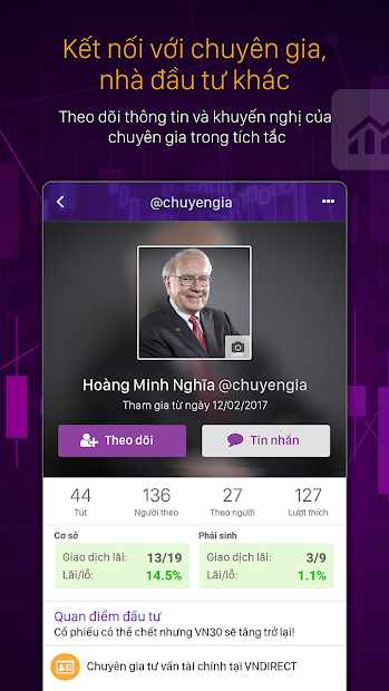 Screenshots Stockbook - Cầu nối đầu tư chứng khoán