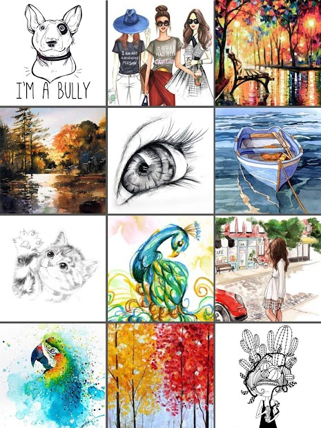 Screenshots PaperColor: Vẽ tự do ngay trên điện thoại của bạn không cần giấy