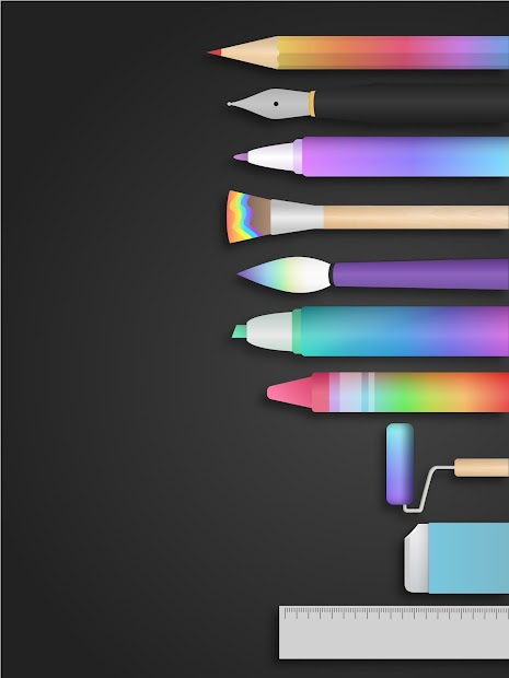 Screenshots PaperColor: Vẽ tự do ngay trên điện thoại của bạn không cần giấy