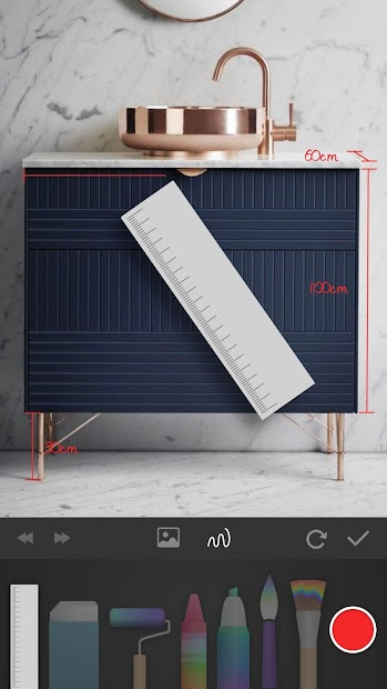 Screenshots PaperColor: Vẽ tự do ngay trên điện thoại của bạn không cần giấy