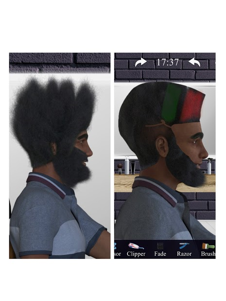 Screenshots Barber Chop - Sáng tạo kiểu tóc độc đáo