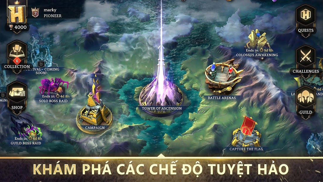 Screenshots Heroic - Magic Duel | Game đấu bài ma thuật