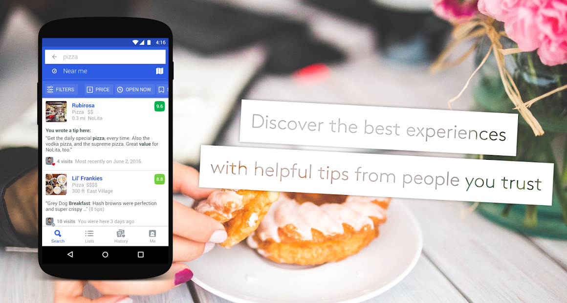 Screenshots Foursquare City Guide - Mạng xã hội địa điểm