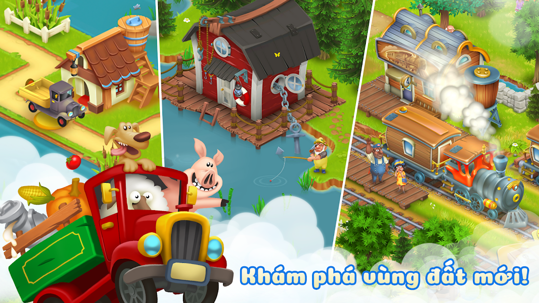 Tải game Hay Day - Mùa thu hoạch | Hướng dẫn cách chơi