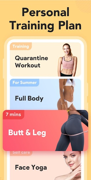 Screenshots Women Workout at Home: Bài tập thể hình giảm cân cho nữ tại nhà