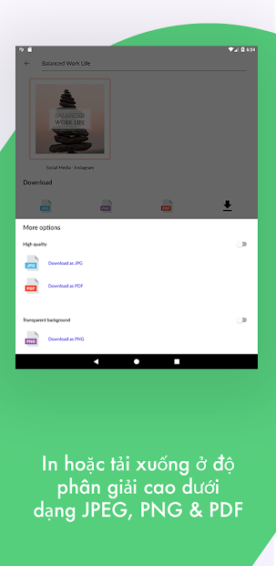 Screenshots Desygner: Ghép chữ vào ảnh, thiết kế ảnh theo mẫu có sẵn