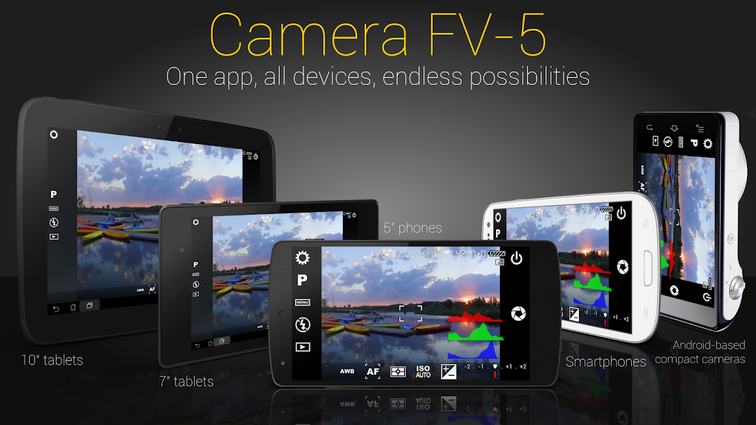 Ứng dụng Camera FV5 Lite Chụp ảnh đẹp, điều chỉnh