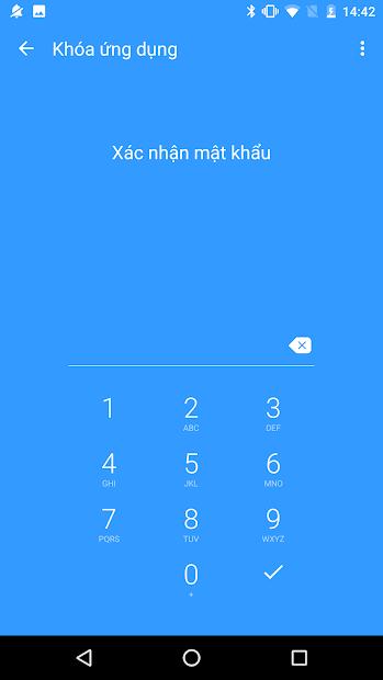 Screenshots Bảo vệ Ứng dụng Thông minh