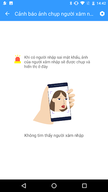 Screenshots Bảo vệ Ứng dụng Thông minh