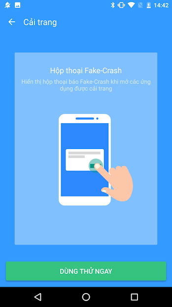 Screenshots Bảo vệ Ứng dụng Thông minh