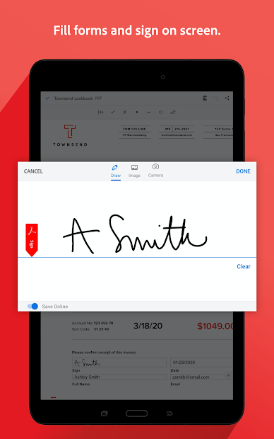 Screenshots Adobe Reader - Đọc, chỉnh sửa, chuyển file pdf sang word, excel