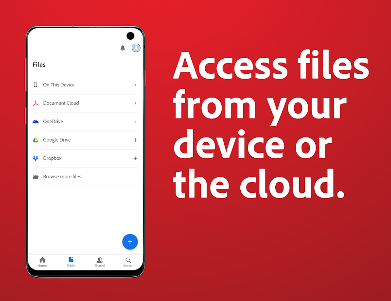 Screenshots Adobe Reader - Đọc, chỉnh sửa, chuyển file pdf sang word, excel