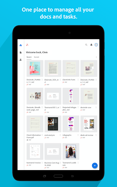 Screenshots Adobe Reader - Đọc, chỉnh sửa, chuyển file pdf sang word, excel