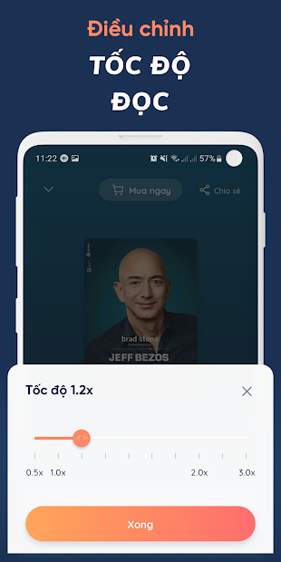 Screenshots Fonos - kho sách nói phong phú