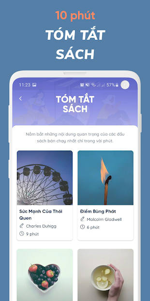 Screenshots Fonos - kho sách nói phong phú