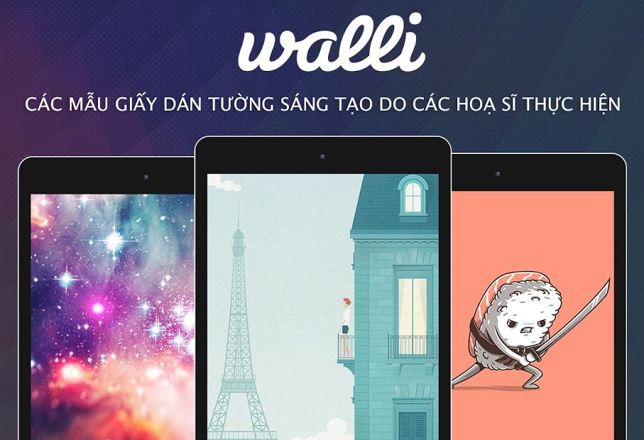 Screenshots Walli - Hình nền điện thoại HD đẹp cho Android