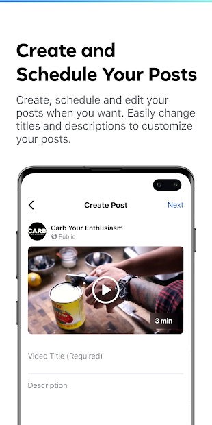 Screenshots Creator Studio Facebook: Quản lý fanpage Facebook trên điện thoại