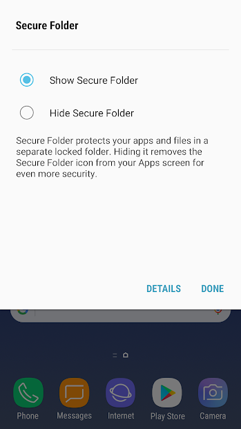 Screenshots Secure Folder- Ẩn thư mục, dữ liệu, đặt mật khẩu bảo mật thư mục