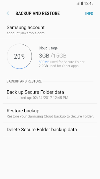 Screenshots Secure Folder- Ẩn thư mục, dữ liệu, đặt mật khẩu bảo mật thư mục