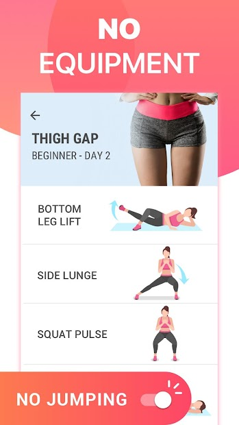 Screenshots Leg Workouts for Women - Slim Leg & Burn Thigh Fat: Chân thon & đốt cháy mỡ đùi