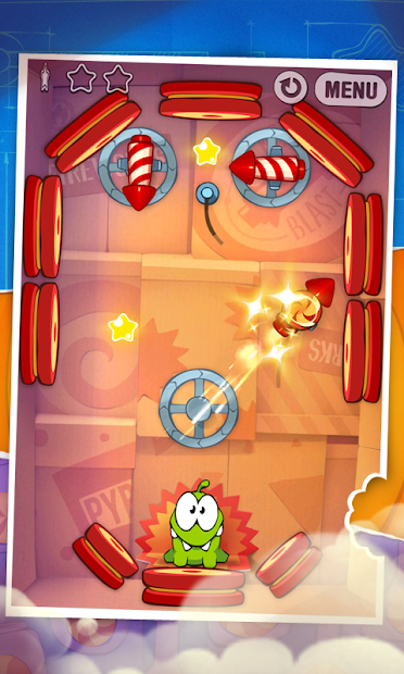 Screenshots Cut the Rope - Experiments: Chú ếch Om Nom háu ăn