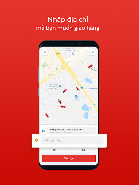Chụp màn hình Snail Ship - Ứng dụng giao hàng và mua hàng trước