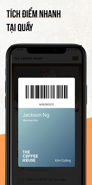 Screenshots The Coffee House - Đặt đồ uống Coffee House, nhiều ưu đãi khuyến mãi