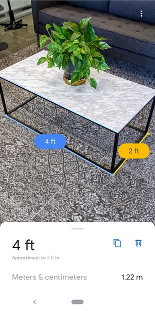 Screenshots MEASURE: Ứng dụng đo chiều dài, rộng, cao dành cho điện thoại Android