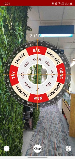 Ảnh chụp màn hình La bàn phong thủy - La bàn: Xem phong thủy qua la bàn