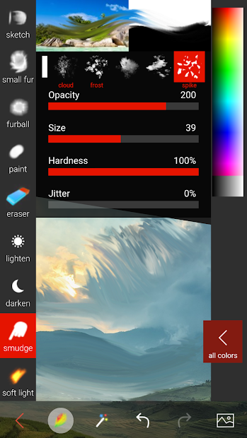 Screenshots Fantasia Painter Free: Ứng dụng chỉnh sửa hình ảnh đẹp, nhiều công cụ