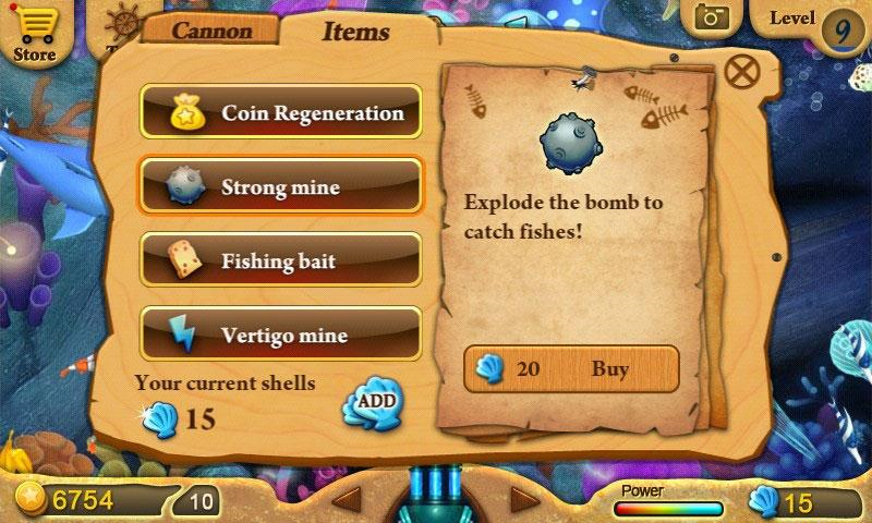 Screenshots Fishing Diary - Trò chơi bắn cá kinh điển