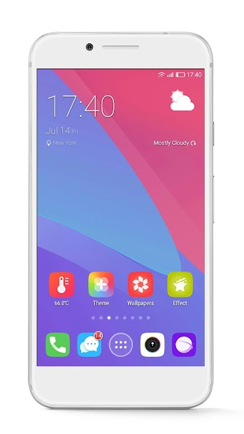 Ảnh chụp màn hình GO Launcher EX: Chủ đề & Hình nền