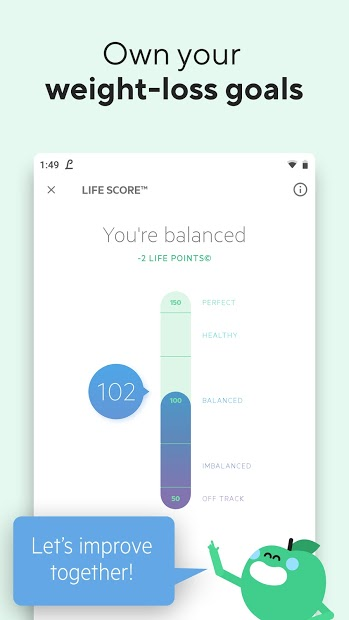 Screenshots Lifesum - Lập kế hoạch ăn kiêng, tính calo, nhật ký bữa ăn