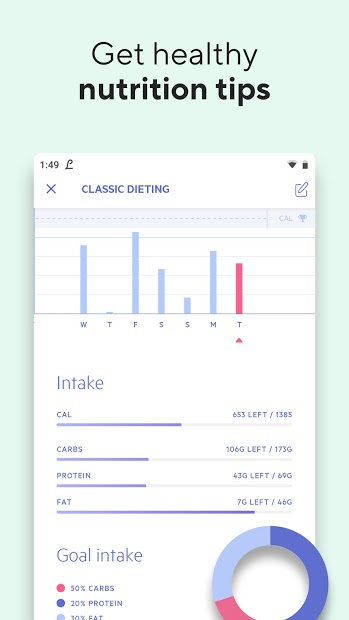 Screenshots Lifesum - Lập kế hoạch ăn kiêng, tính calo, nhật ký bữa ăn