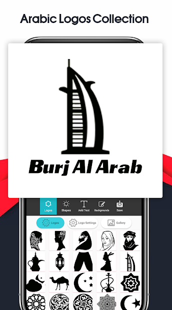 Screenshots Logo Maker - Logo Creator, Generator & Designer: Thiết kế logo nhanh chóng