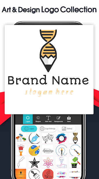 Ảnh chụp màn hình Logo Maker - Logo Creator, Generator & Designer: Thiết kế logo nhanh chóng