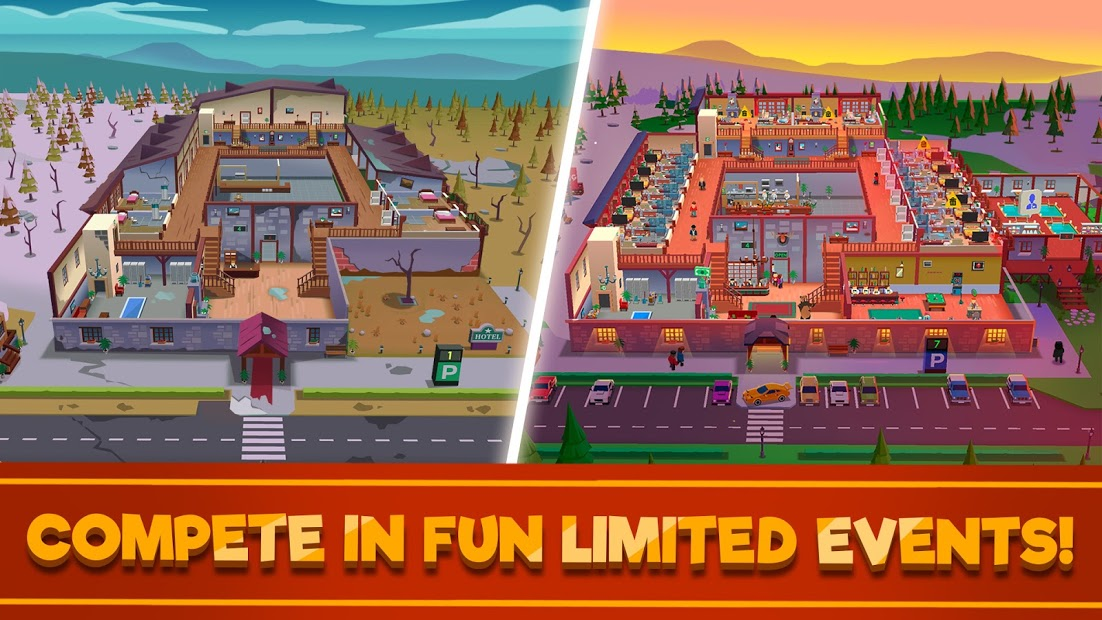 Screenshots Hotel Empire Tycoon - Game mô phỏng quản lý khách sạn