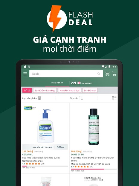 Screenshots Hasaki.vn - Đặt mua mỹ phẩm chính hãng tại Hasaki
