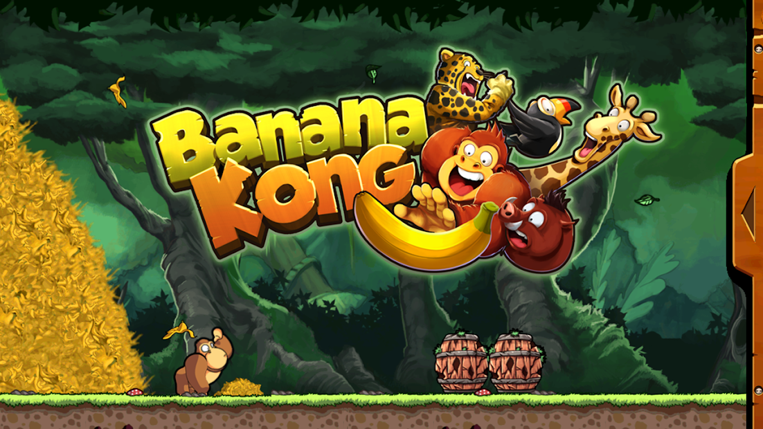 Screenshots Banana Kong - Khỉ con ăn chuối