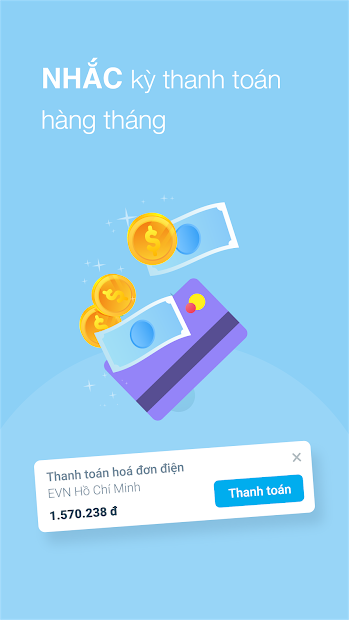 Ảnh chụp màn hình Ví điện tử Payoo - Thanh toán hóa đơn chỉ với một cú chạm nhẹ